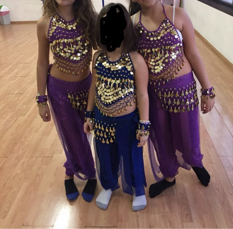 תחפושת רקדנית בטן לילדות