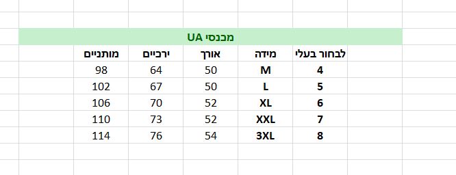 מכנסי אנדר ארמור גברים